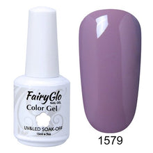 Load image into Gallery viewer, FairyGlo 15ML Nail Polish Stamping Paint Nail Polish UV Gelpolish Paint Nail Art Vernis a Ongle Nagellak Enamel Lucky Lacquer
