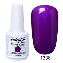 Load image into Gallery viewer, FairyGlo 15ML Nail Polish Stamping Paint Nail Polish UV Gelpolish Paint Nail Art Vernis a Ongle Nagellak Enamel Lucky Lacquer