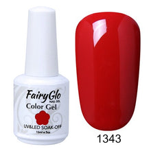 Load image into Gallery viewer, FairyGlo 15ML Nail Polish Stamping Paint Nail Polish UV Gelpolish Paint Nail Art Vernis a Ongle Nagellak Enamel Lucky Lacquer