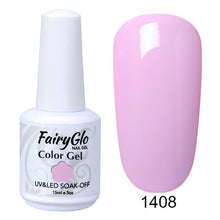 Load image into Gallery viewer, FairyGlo 15ML Nail Polish Stamping Paint Nail Polish UV Gelpolish Paint Nail Art Vernis a Ongle Nagellak Enamel Lucky Lacquer