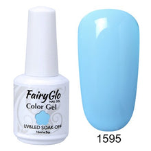 Load image into Gallery viewer, FairyGlo 15ML Nail Polish Stamping Paint Nail Polish UV Gelpolish Paint Nail Art Vernis a Ongle Nagellak Enamel Lucky Lacquer
