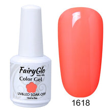 Load image into Gallery viewer, FairyGlo 15ML Nail Polish Stamping Paint Nail Polish UV Gelpolish Paint Nail Art Vernis a Ongle Nagellak Enamel Lucky Lacquer