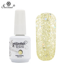 Load image into Gallery viewer, Saviland 15ml Hybrid Paints Uv Gel Nail Polish Glitter 58 Colors Gifts Nail Gel Varnish Halloween Effect Nail Art Gel Vernis
