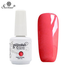 Load image into Gallery viewer, Saviland 15ml Hybrid Paints Uv Gel Nail Polish Glitter 58 Colors Gifts Nail Gel Varnish Halloween Effect Nail Art Gel Vernis