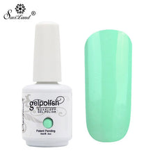 Load image into Gallery viewer, Saviland 15ml Hybrid Paints Uv Gel Nail Polish Glitter 58 Colors Gifts Nail Gel Varnish Halloween Effect Nail Art Gel Vernis