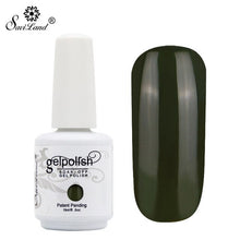 Load image into Gallery viewer, Saviland 15ml Hybrid Paints Uv Gel Nail Polish Glitter 58 Colors Gifts Nail Gel Varnish Halloween Effect Nail Art Gel Vernis