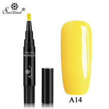 Load image into Gallery viewer, Saviland Newest 58 Colors Gel Nail Varnish Pen Glitter Nail Gel Polish Hybrid Dawdler UV Nail Art Gel Lacquer Gel Paint