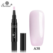 Load image into Gallery viewer, Saviland Newest 58 Colors Gel Nail Varnish Pen Glitter Nail Gel Polish Hybrid Dawdler UV Nail Art Gel Lacquer Gel Paint