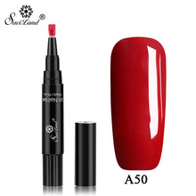 Load image into Gallery viewer, Saviland Newest 58 Colors Gel Nail Varnish Pen Glitter Nail Gel Polish Hybrid Dawdler UV Nail Art Gel Lacquer Gel Paint