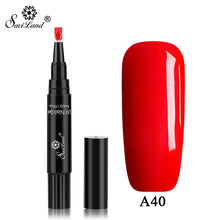Load image into Gallery viewer, Saviland Newest 58 Colors Gel Nail Varnish Pen Glitter Nail Gel Polish Hybrid Dawdler UV Nail Art Gel Lacquer Gel Paint