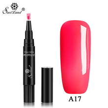 Load image into Gallery viewer, Saviland Newest 58 Colors Gel Nail Varnish Pen Glitter Nail Gel Polish Hybrid Dawdler UV Nail Art Gel Lacquer Gel Paint