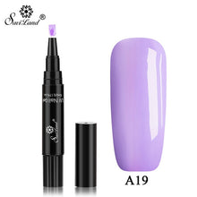 Load image into Gallery viewer, Saviland Newest 58 Colors Gel Nail Varnish Pen Glitter Nail Gel Polish Hybrid Dawdler UV Nail Art Gel Lacquer Gel Paint