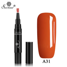 Load image into Gallery viewer, Saviland Newest 58 Colors Gel Nail Varnish Pen Glitter Nail Gel Polish Hybrid Dawdler UV Nail Art Gel Lacquer Gel Paint