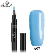 Load image into Gallery viewer, Saviland Newest 58 Colors Gel Nail Varnish Pen Glitter Nail Gel Polish Hybrid Dawdler UV Nail Art Gel Lacquer Gel Paint