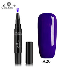 Load image into Gallery viewer, Saviland Newest 58 Colors Gel Nail Varnish Pen Glitter Nail Gel Polish Hybrid Dawdler UV Nail Art Gel Lacquer Gel Paint