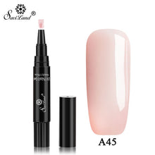 Load image into Gallery viewer, Saviland Newest 58 Colors Gel Nail Varnish Pen Glitter Nail Gel Polish Hybrid Dawdler UV Nail Art Gel Lacquer Gel Paint