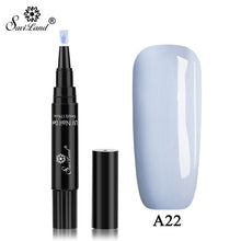Load image into Gallery viewer, Saviland Newest 58 Colors Gel Nail Varnish Pen Glitter Nail Gel Polish Hybrid Dawdler UV Nail Art Gel Lacquer Gel Paint