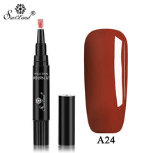 Load image into Gallery viewer, Saviland Newest 58 Colors Gel Nail Varnish Pen Glitter Nail Gel Polish Hybrid Dawdler UV Nail Art Gel Lacquer Gel Paint