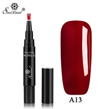 Load image into Gallery viewer, Saviland Newest 58 Colors Gel Nail Varnish Pen Glitter Nail Gel Polish Hybrid Dawdler UV Nail Art Gel Lacquer Gel Paint