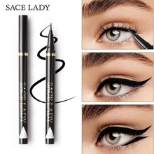 Load image into Gallery viewer, SACE LADY Liquid Eyeliner Waterproof Makeup Black Eye Liner Pencil Long Lasting Make Up Smudge-proof Pen Natural Brand Cosmetic