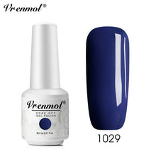 Load image into Gallery viewer, Vrenmol 8ML Nude Color Series Nail Gel Polish Soak Off Gel Long Lasting UV Gel Colorful Nail Art Hybrid Paint Gel Varnish Set