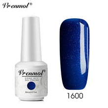 Load image into Gallery viewer, Vrenmol 8ML Nude Color Series Nail Gel Polish Soak Off Gel Long Lasting UV Gel Colorful Nail Art Hybrid Paint Gel Varnish Set