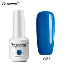 Load image into Gallery viewer, Vrenmol 8ML Nude Color Series Nail Gel Polish Soak Off Gel Long Lasting UV Gel Colorful Nail Art Hybrid Paint Gel Varnish Set
