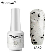 Load image into Gallery viewer, Vrenmol 8ML Nude Color Series Nail Gel Polish Soak Off Gel Long Lasting UV Gel Colorful Nail Art Hybrid Paint Gel Varnish Set