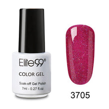 Load image into Gallery viewer, Elite99 New Supply Nail Art 7ml Bling Pure color Supper Diamond Shining Glitter Sequin Starry Platinum Paint Gel