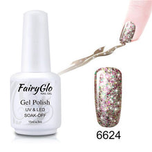 Load image into Gallery viewer, FairyGlo 15ml Nail Polish Stamping Paint Nail Polish Stamping Enamel Nail Art Vernis a Ongle Nagellak Gelpolish Semi Permanent