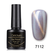 Load image into Gallery viewer, 8ML Cat Eye Nail Polish UV LED Soak Off Semi Perment Stamping Paint Nail Polish Nail Art Vernis a Ongle Nagellak Gelpolish Lucky