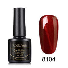 Load image into Gallery viewer, 8ML Cat Eye Nail Polish UV LED Soak Off Semi Perment Stamping Paint Nail Polish Nail Art Vernis a Ongle Nagellak Gelpolish Lucky