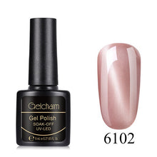 Load image into Gallery viewer, 8ML Cat Eye Nail Polish UV LED Soak Off Semi Perment Stamping Paint Nail Polish Nail Art Vernis a Ongle Nagellak Gelpolish Lucky