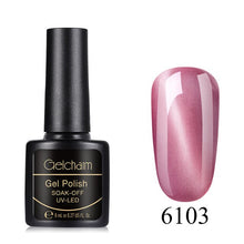 Load image into Gallery viewer, 8ML Cat Eye Nail Polish UV LED Soak Off Semi Perment Stamping Paint Nail Polish Nail Art Vernis a Ongle Nagellak Gelpolish Lucky