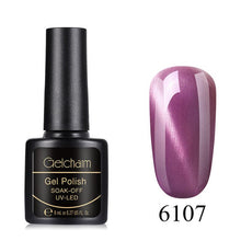 Load image into Gallery viewer, 8ML Cat Eye Nail Polish UV LED Soak Off Semi Perment Stamping Paint Nail Polish Nail Art Vernis a Ongle Nagellak Gelpolish Lucky