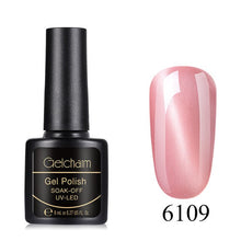 Load image into Gallery viewer, 8ML Cat Eye Nail Polish UV LED Soak Off Semi Perment Stamping Paint Nail Polish Nail Art Vernis a Ongle Nagellak Gelpolish Lucky