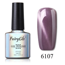 Load image into Gallery viewer, FairyGlo 10ML UV Nail Polish Cat Eye Nai Gelpolish Nagellak Nail Art Stamping Paint Nail Polish Vernis a Ongle Magnet Varnish