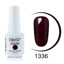 Load image into Gallery viewer, Elite99 Nail Polish 8ML Pure Color UV LED GelPolish Nail Art Soak Off Semi Perment Stamping Enamel Gellak Paint Glue Varnishes