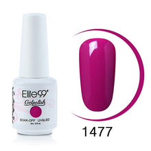 Load image into Gallery viewer, Elite99 Nail Polish 8ML Pure Color UV LED GelPolish Nail Art Soak Off Semi Perment Stamping Enamel Gellak Paint Glue Varnishes