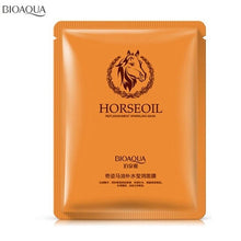 Load image into Gallery viewer, BIOAQUA plant moisturizing face mask skin care oil acne management Remover rolled up mask skin care face mask 1PCS.