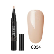 Load image into Gallery viewer, 5ML Nail Gel Polish Pencil 60 Colors Polish Nail Pen Gel Nails Art Brush Pen for Nails Soak Off Top White Gel Lacquer Gel Paint