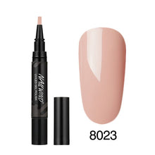 Load image into Gallery viewer, 5ML Nail Gel Polish Pencil 60 Colors Polish Nail Pen Gel Nails Art Brush Pen for Nails Soak Off Top White Gel Lacquer Gel Paint