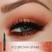 Load image into Gallery viewer, FOCALLURE 12 Colors Eyeshadow Sticker Cosmetics Eye Shadow Pencil Highlighter Shimmer Eyes Makeup Eye Shadow Eye Liner