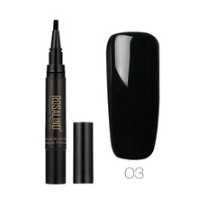 Load image into Gallery viewer, ROSALIND Newest 5ML 58 Color Gel Nail Varnish Pen Brush Glitter Nail Gel Polish Hybrid Dawdler UV Nail Art Gel Lacquer Gel Paint