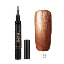 Load image into Gallery viewer, ROSALIND Newest 5ML 58 Color Gel Nail Varnish Pen Brush Glitter Nail Gel Polish Hybrid Dawdler UV Nail Art Gel Lacquer Gel Paint