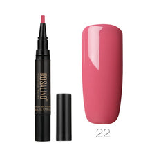 Load image into Gallery viewer, ROSALIND Newest 5ML 58 Color Gel Nail Varnish Pen Brush Glitter Nail Gel Polish Hybrid Dawdler UV Nail Art Gel Lacquer Gel Paint