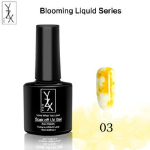 Load image into Gallery viewer, YZX 10ml Watercolor Paint Nail Art Blooming Liquid Smoke Marble Effect Special Varnish Gel DIY Ink Smudge Bubble Armor Lacquer
