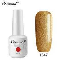 Load image into Gallery viewer, Vrenmol Nail Art Design UV Gel Nail Polish Nail Paint Enamel Manicure Tool Acrylic Gel Glitter Sequins Lacquer Manicure Lamp Gel