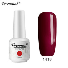 Load image into Gallery viewer, Vrenmol Nail Art Design UV Gel Nail Polish Nail Paint Enamel Manicure Tool Acrylic Gel Glitter Sequins Lacquer Manicure Lamp Gel