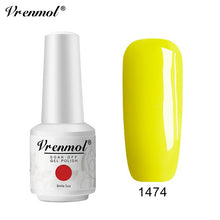 Load image into Gallery viewer, Vrenmol Nail Art Design UV Gel Nail Polish Nail Paint Enamel Manicure Tool Acrylic Gel Glitter Sequins Lacquer Manicure Lamp Gel